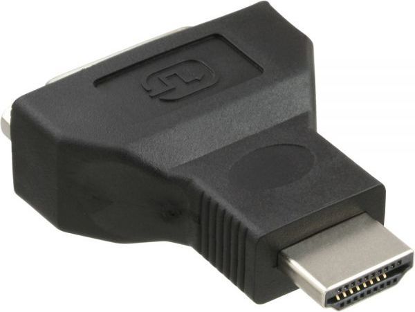 Adapter AV InLine HDMI - DVI-D czarny (17670) 1