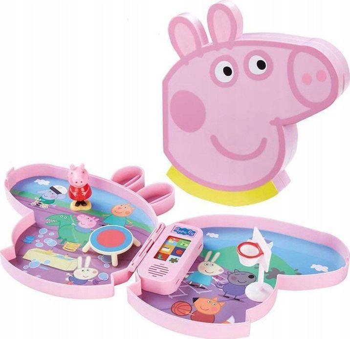 Figurka Tm Toys Świnka Peppa- Walizeczka "Boisko szkolne" (68959) 1