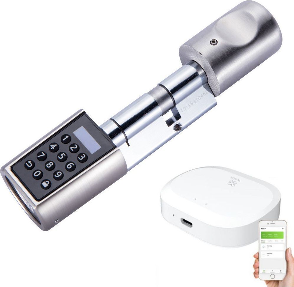 Woox Woox Zestaw Smart Zamek R7056 wraz z Bramką ZigBee R7070 Gateway 1