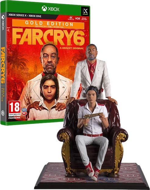  Far Cry 6 Gold Edition Xbox One + Figurka Lwy Yary - Anton & Diego Castillo 1