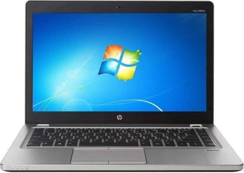 Laptop HP Laptop HP Elitebook Folio 9480m i5 - 4 generacji / 16GB / 480GB SSD / 14 HD / Klasa A- 1