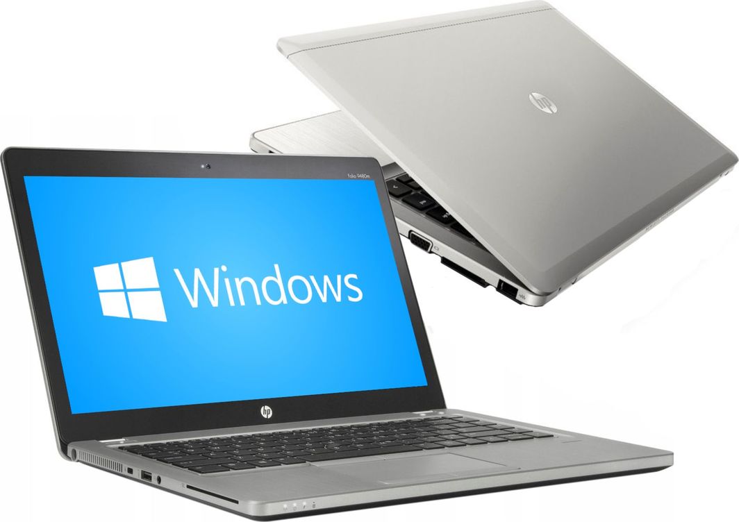 Laptop HP Laptop HP Elitebook Folio 9480m i5 - 4 generacji / 8GB / 480GB SSD / 14 HD+ / Klasa A- 1