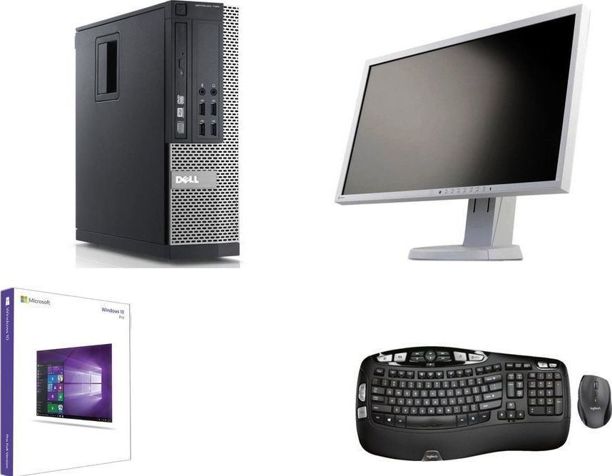 Komputer Dell OptiPlex 7010 SFF Intel Core i5-3470 8 GB 240 GB SSD Windows 10 Pro + Monitor + Klawiatura i myszka 1