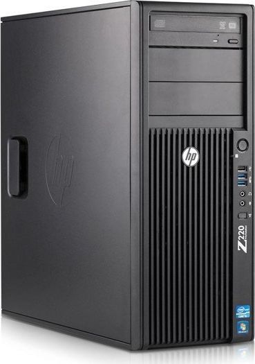 Komputer HP WorkStation Z220 TW Intel Xeon E3-1230 v2 16 GB 480 GB SSD 500 GB HDD Windows 10 Pro 1