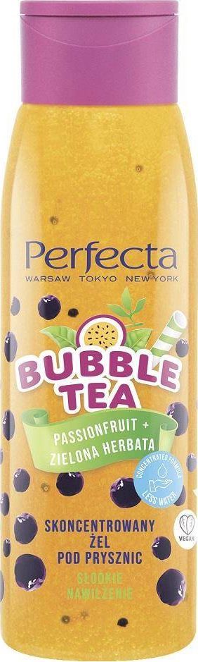 Perfecta Bubble Tea skoncentrowany żel pod prysznic Passionfruit & Zielona Herbata 400ml 1