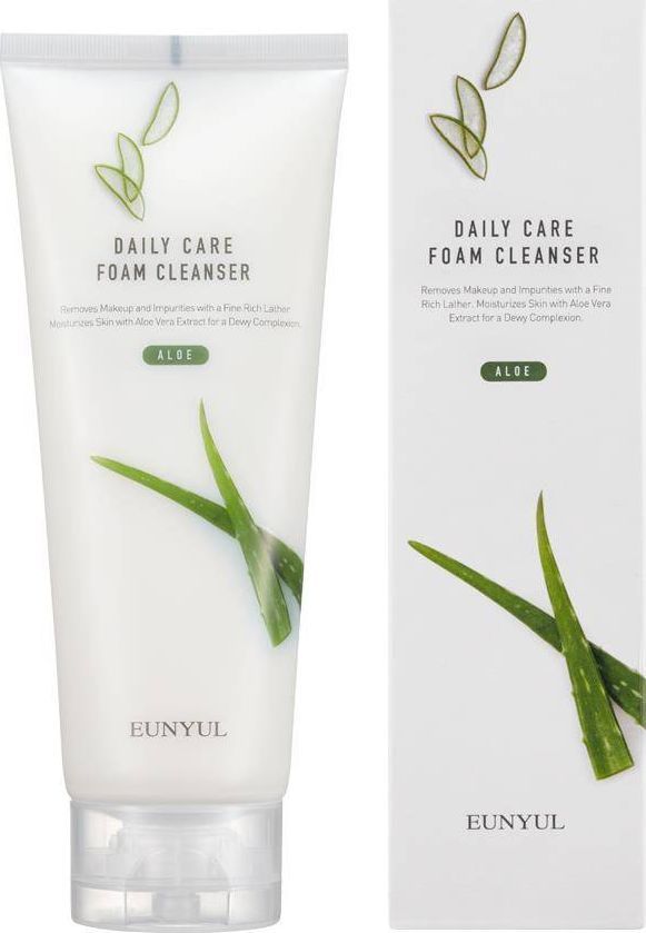 Eunyul EUNYUL Daily Care Foam Cleanser Aloe oczyszczająca pianka do twarzy z aloesem 150ml 1