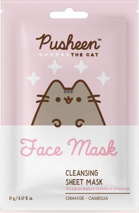Pusheen Pusheen Cleansing Sheet Mask oczyszczająca maseczka w płachcie 17g 1