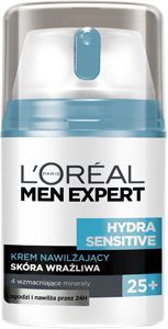 L’Oreal Paris Men Expert Hydra Sensitive Protecting Moisturiser Nawilżający krem do skóry wrażliwej 50ml 1