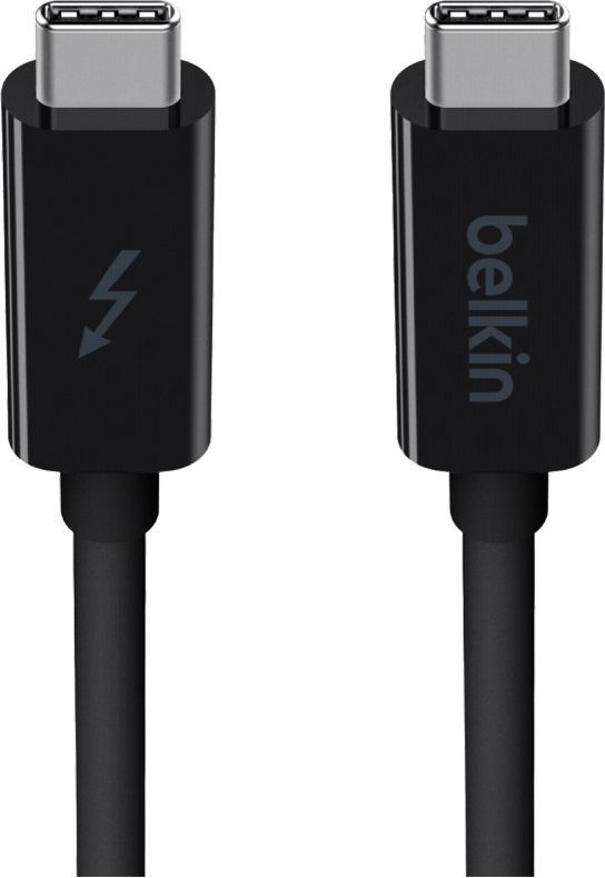 Kabel USB Belkin USB-C, Thunderbolt 1m Czarny (F2CD081BT1M-BLK) 1