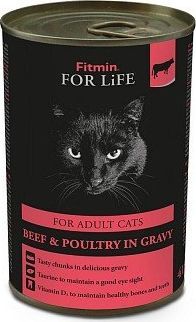 Fitmin  For Life cat tin beef 415 g 1