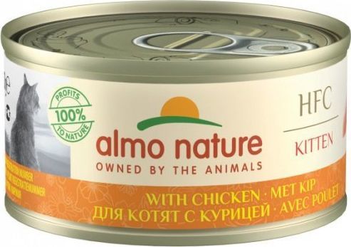 Almo Nature Almo HFC KITTEN KURCZAK KOT 70g 1