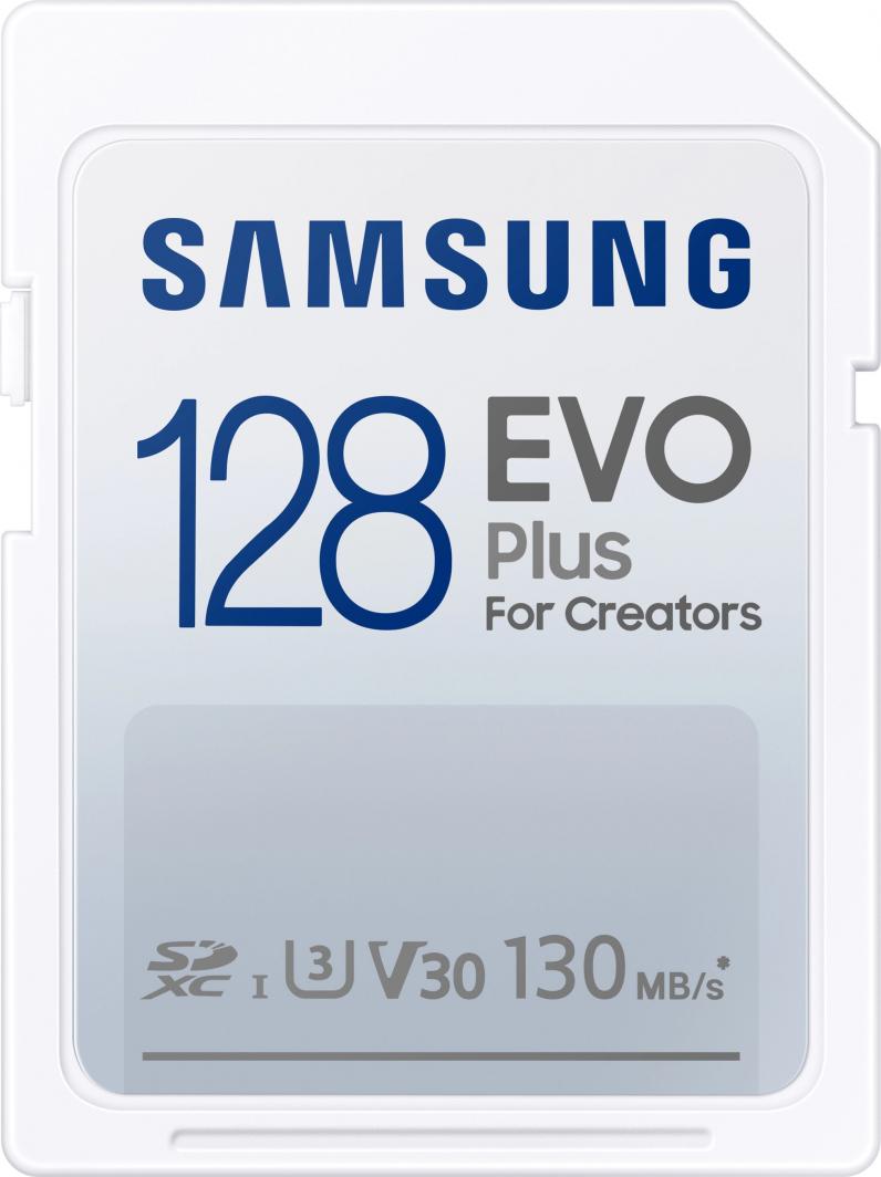Karta Samsung EVO Plus 2021 SDXC 128 GB Class 10 UHS-I/U3 V30 (MB-SC128K/EU) 1
