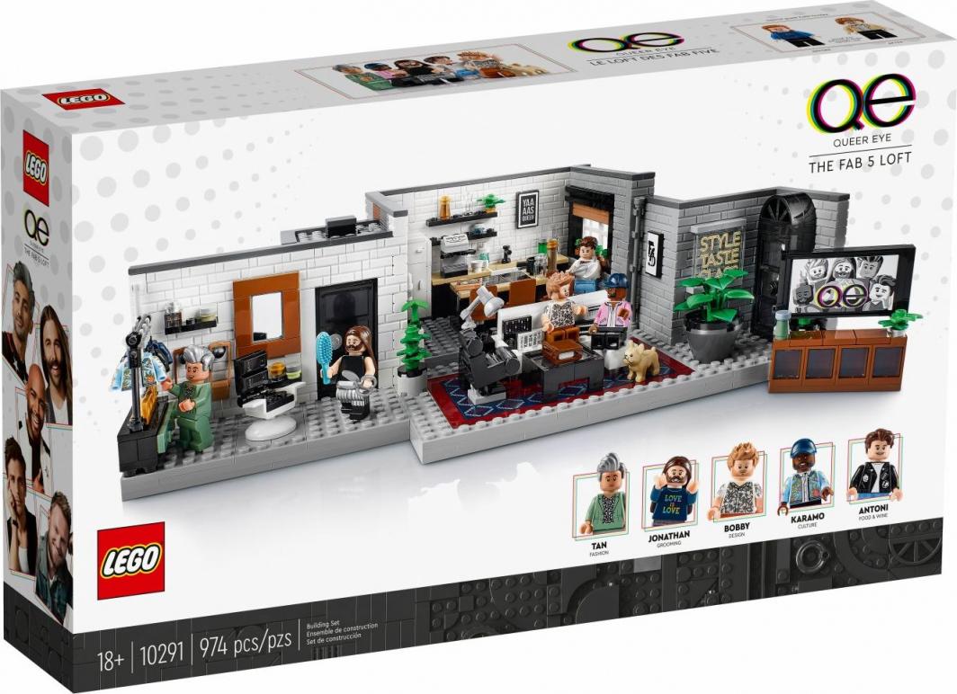 LEGO Creator Expert Queer Eye – Mieszkanie Fab Five (10291) 1