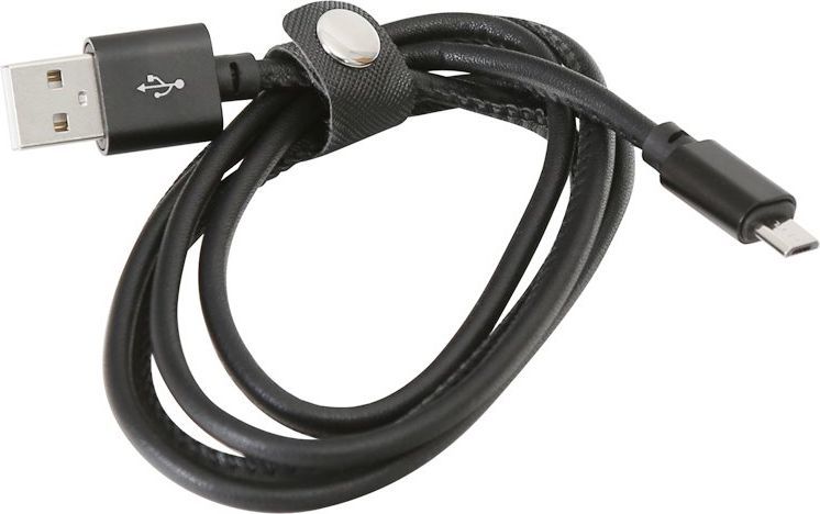 Kabel USB Platinet Wtyczka prosta USB-A - 1 m Czarny (PUCL1B) 1