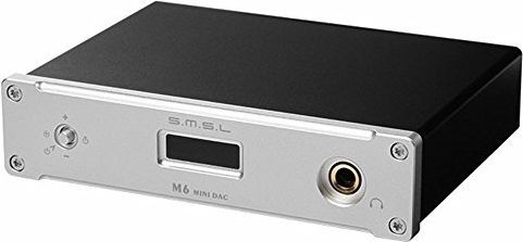 SMSL M6 Srebrny - Wzmacniacz słuchawkowy - Morele.net