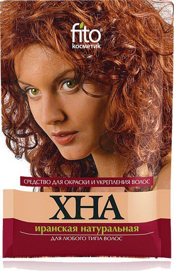  Fitocosmetics Naturalna henna irańska czerwona do wszystkich rodzajów włosów 25g 1