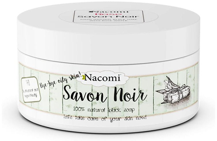 Nacomi Savon noir Naturalne mydło czarne 120g 1