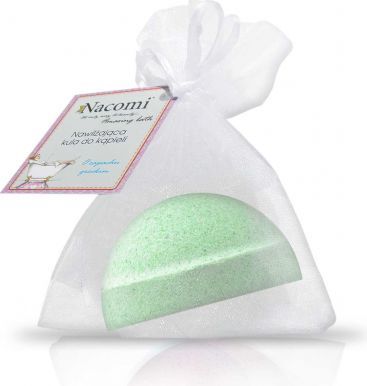 Nacomi Musująca kula do kąpieli o zapachu ZIELONEJ HERBATY 40g 1
