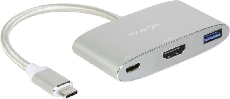 Kabel USB Innergie Wtyczka prosta USB-C - Brak danych Czarny (3082186200) 1
