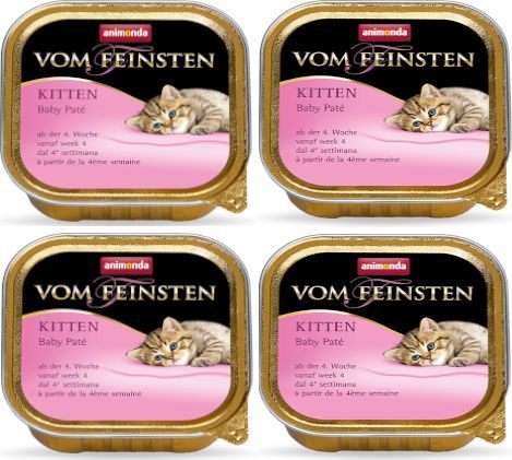 Animonda ANIMONDA Cat Vom Feinsten Baby Pate 32x100g SUPER CENA 1