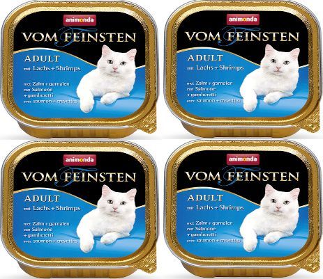 Animonda ANIMONDA Vom Feinsten Mare Cat smak: z łososiem i krewetkami 32x100g 1