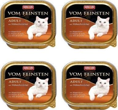 Animonda ANIMONDA Vom Feinsten Classic Cat smak: z wątróbką drobiową 6 x 100g 1