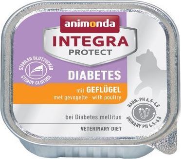 Animonda Integra Protect Adult Diabetes Z drobiem 32x100 g 1
