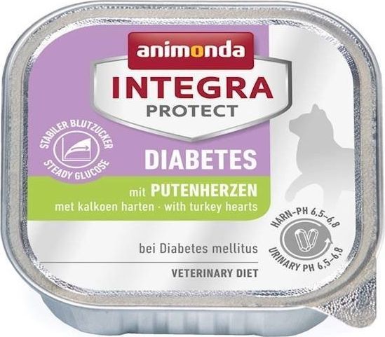 Animonda Integra Protect Adult Diabetes Serca Indyka 32x100g 1