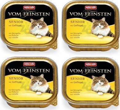 Animonda ANIMONDA Vom Feinsten Senior Cat smak: z drobiem 6 x 100g 1