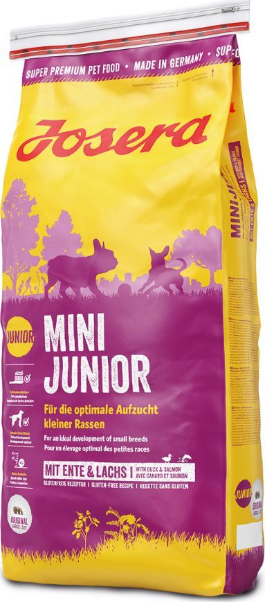 Josera Mini Junior 15kg + niespodzianka dla psa GRATIS! 1