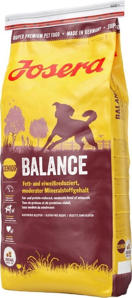 Josera Balance Senior/Light 15kg + antybakteryjny żel do mycia rąk GRATIS! 1