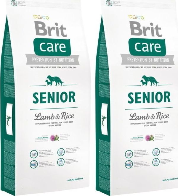 Brit care senior all shop breed lamb & rice