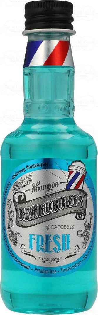 Beardburys BEARDBURYS Fresh Shampoo odświeżający szampon do włosów 100ml 1