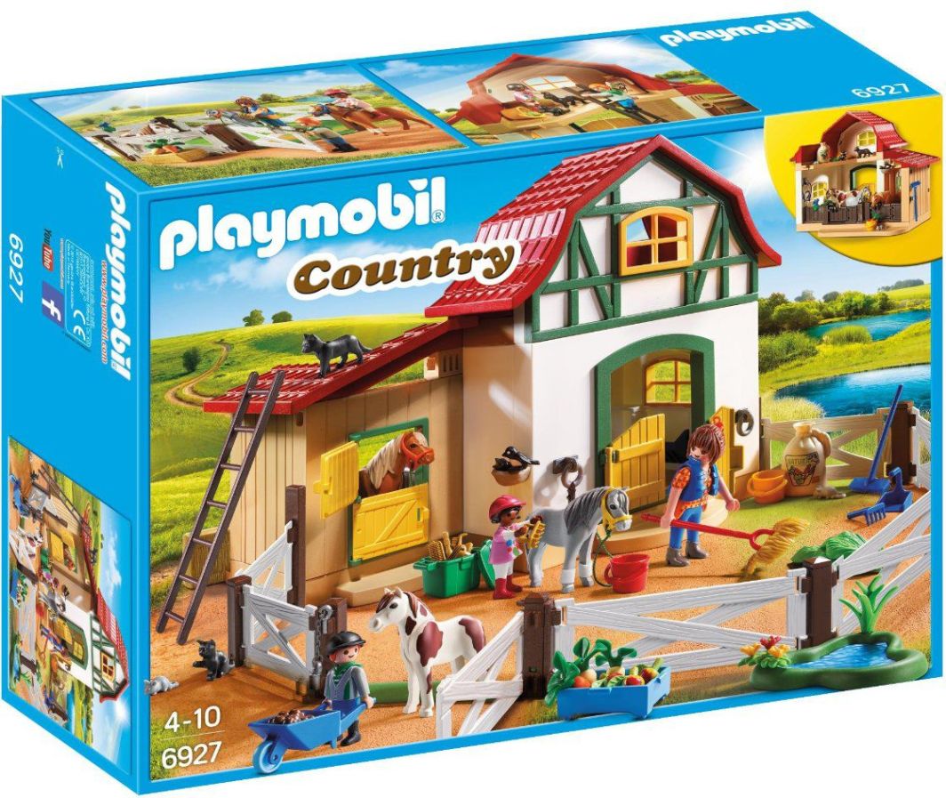  Playmobil Country Farma. Stadnina kucyków (6927) 1