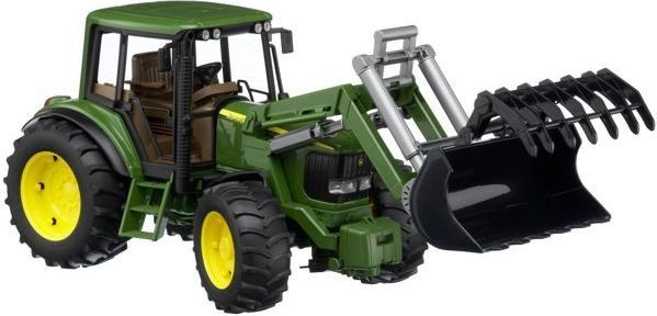  Bruder Traktor John Deere 6920 z ładowarką czołową (02052) 1