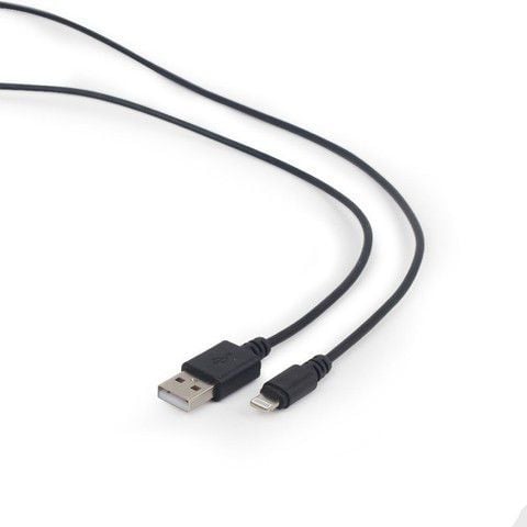 Kabel USB Gembird Wtyczka prosta USB-A - 2 m Czarny (CC-USB2-AMLM-2M) 1