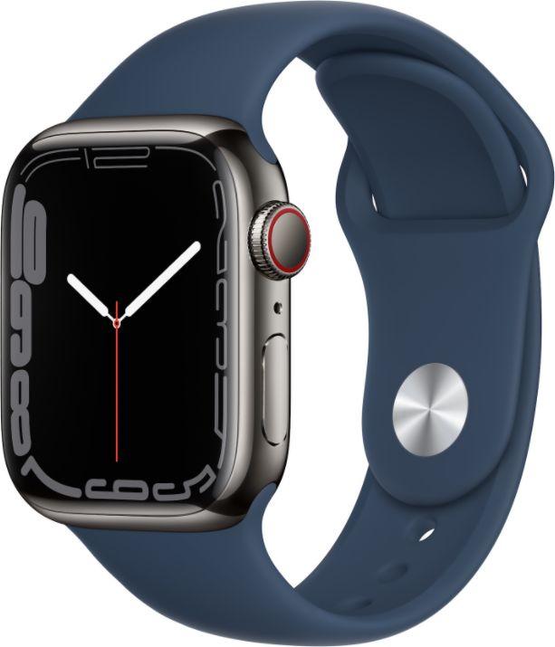 Smartwatch Apple Watch Series 7 GPS + Cellular 45m Niebieski  (MKL23WB/A) 1