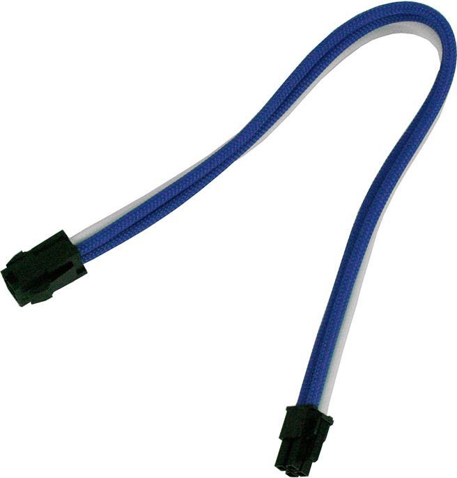 Nanoxia ATX/EPS 4-pin - ATX/EPS 4-pin, 0.3m, Biało-niebieski (NXP4V3EBW) 1