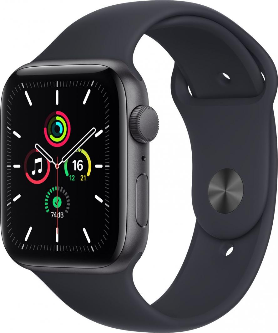 Smartwatch Apple Watch SE GPS 44mm Grey Alu Sport Sport Szary  (MKQ63FD/A) 1