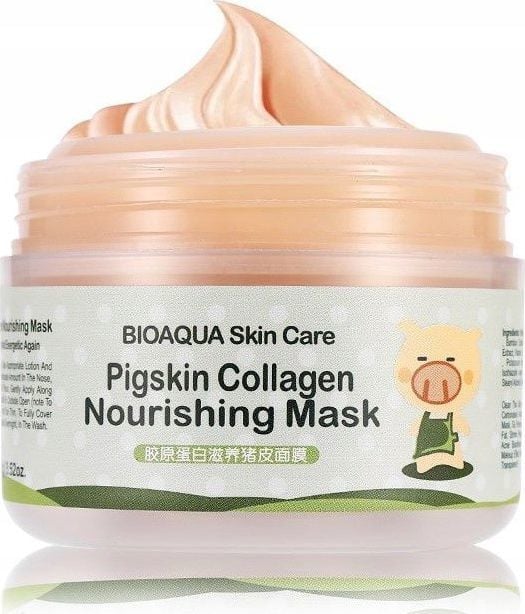  BIOAQUA Bioaqua Collagen Moisturiznig Mask Odżywcza 100g 1