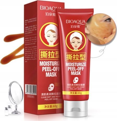 Bioaqua Bioaqua Peel-Off Maska Oczyszczająca Z Zaskórników 1
