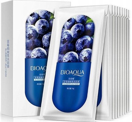 Bioaqua Bioaqua Maska Na Noc Z Ekstraktem Z Jagód x10szt 1
