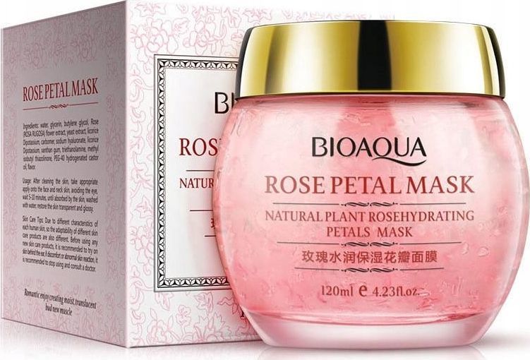 Bioaqua Bioaqua Maseczka Róża Rose Waterfull Sleeping Mask 1