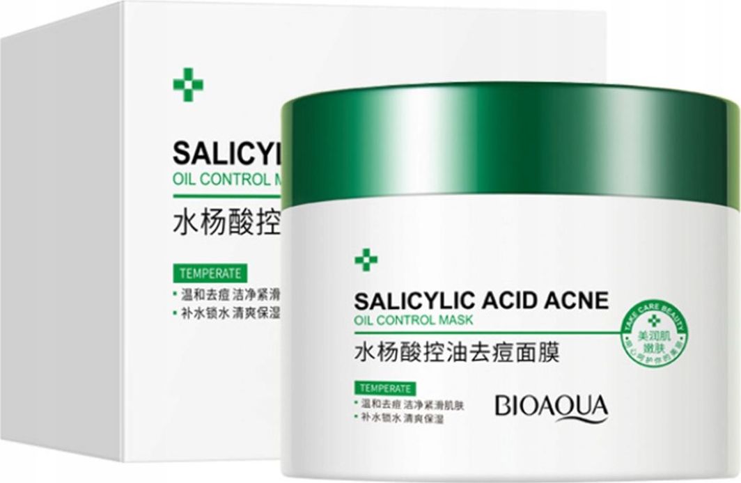 Bioaqua Bioaqua Maska Anty Trądzikowa Z Kwasem Salicylowym 1