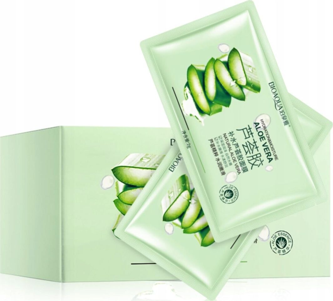 Bioaqua Bioaqua Aloe Maska Maseczka Do Twarzy 2g*30szt 1