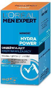 L’Oreal Paris Loreal Men Expert Hydra Power Krem nawilżająco-orzeźwiający 50ml - 0285860 1