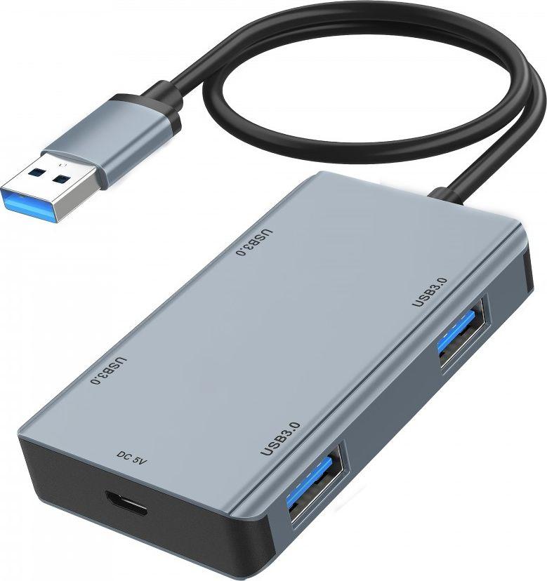 HUB USB Vakoss 4x USB-A 3.0 (TC-4203X) 1