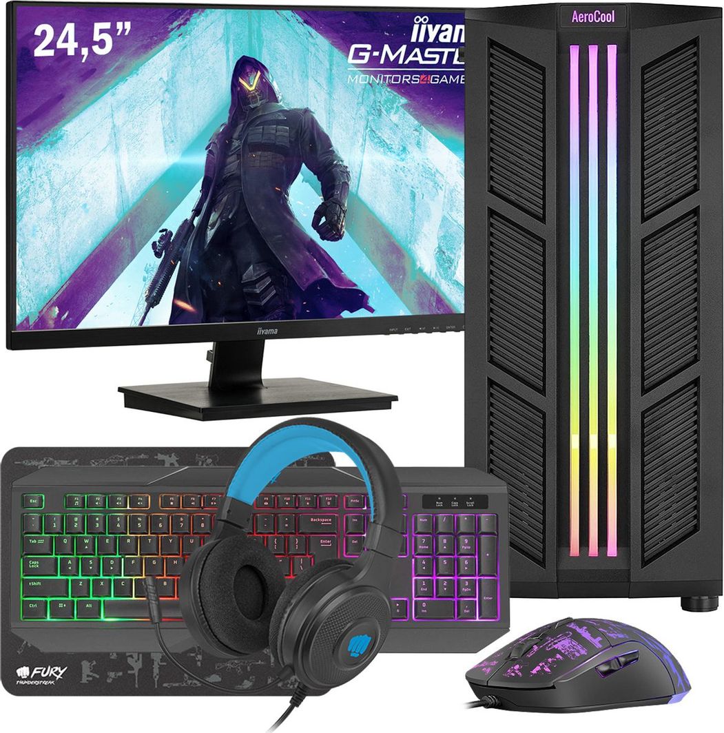 Komputer GER-POL Prime, Core i5-4690K, 16 GB, Radeon RX 550, 512 GB SSD Windows 10 Pro, 1