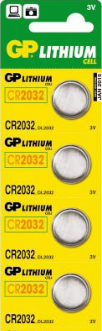  GP Bateria Cell CR2032 220mAh 4 szt. 1