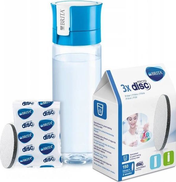 Brita Brita Fill&Go Vital butelka filtrująca - Niebieska + 4 filtry 1